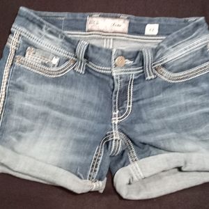 BKE Gently used designer jean shorts size 27